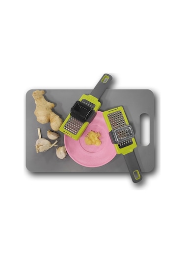 Sones 2 Adet Yaratıcı Sarımsak Sıkacağı Sarımsak Ezici Mutfak Aleti Ev Tipi Manuel Sebze Kesici