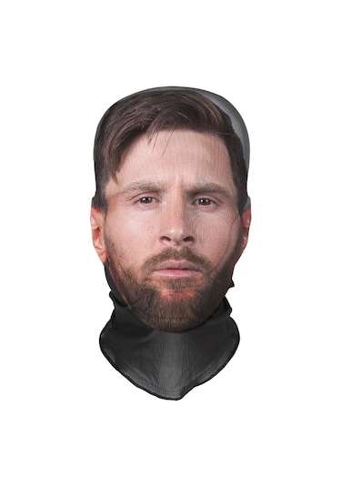 Lionel Messi 3 Boyutlu Nefes Alabilen Ünlü Maskesi