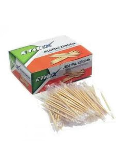 Ethex Jelatinli Bambu Kürdan 1 Paket 500 Adet