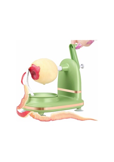 Liangmei 3'ü 1 Arada El-krank Döner Meyve/sebze Soyucu Paslanmaz Yeşil