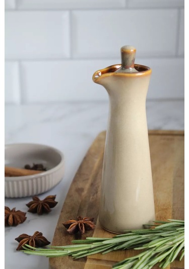 Ulol Brend Seramik Sosluk Kapağıyla 120 Ml 202513566 Bej