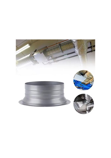 75-300mm Egzoz Kanalı Bağlantı Flanşı Metal Boru Hava Tahliye Bağlantısı Mutfak 250mm