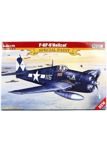 Mistercraft D262 1/72 F-6f-5 Cehennem Kedisi Savaş Uçağı Plastik Model Kiti
