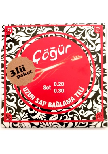 Çöğür 3cgr20 3 Takım Uzun Sap Bağlama Teli 004/cst 0.20