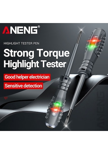 Didadodo Aneng B05 Elektrik Test Cihazı Kalem Çok Fonksiyonlu Ev Tornavida 2 Adet, Aneng B05 Kullanışlı Test Cihazı