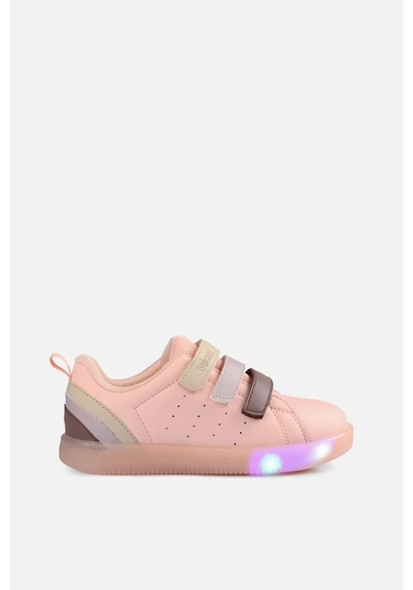 Vicco Sun Işıklı Kız Çocuk Pudra Sneaker Pudra