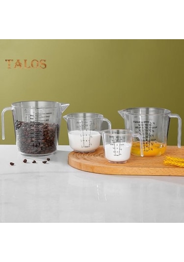 Ölçü Sıvı Sürahi Yüksek Doğruluk Değerli Ölçüm Yeniden Kullanılabilir Kullanışlı Sıvı Ölçüm Kabı Hacimsel Konteyner Aracı Mutfak Aksesuarları S