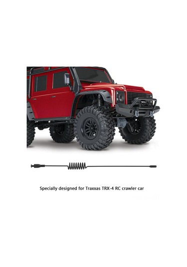 Geekyou Traxxas Trx-4 İçin 195mm Metal Simülasyon Anteni - Dayanıklı Rc Tırmanıcı Araç Dekorasyon Aksesuarı