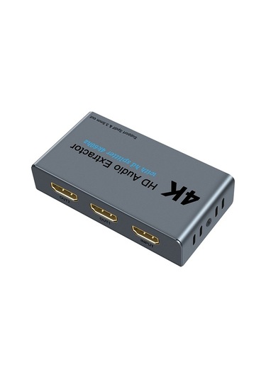 Fortunelane 4k 60hz Hd Video Dağıtıcı & Ses Çıkarıcı - Sdıf & 3.5mm Çift Profesyonel Dönüştürücü