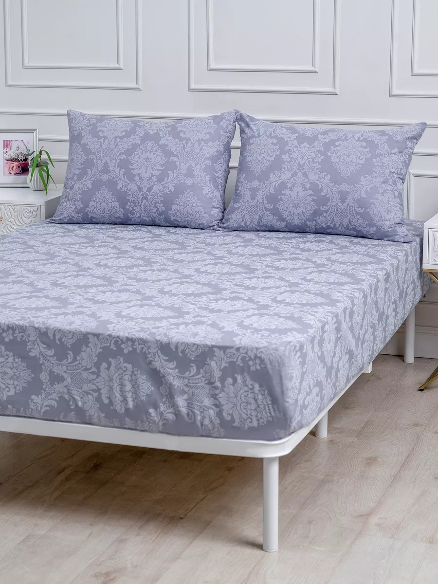 Spalenka Fermuarlı Yastık Kılıfı 50x70, 2 Adet Yastık Kılıfı 5376920 Koyu Gri