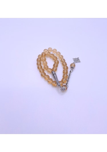 Han Ticarethane Turuncu Renk Cam Tesbih