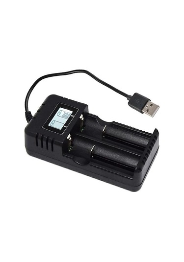 HD-8991B USB Lityum Pil Akıllı Şarj Aleti BMS Destekli - 2'li