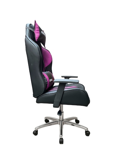 Oyuncu Koltuğu Basic Krom Ayak Pembe Renk