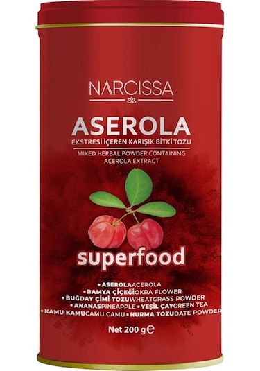 Feridun Kunak Detoks Çayı 30'lu + Narcissa Aserola Detoks Tozu 200 G