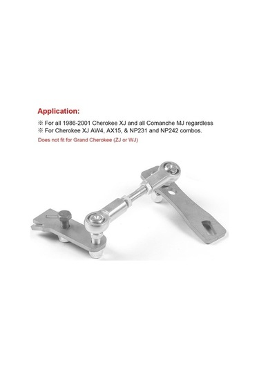 Tongxida Jeep Cherokee 1986-2001 İçin Araba Transfer Kutusu Bağlantı Kiti