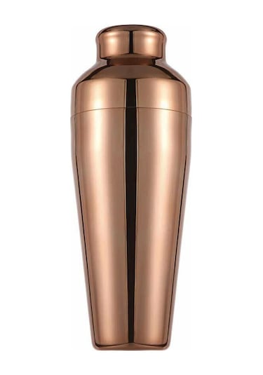 Biradlı Fransız Bakır Kokteyl Shaker