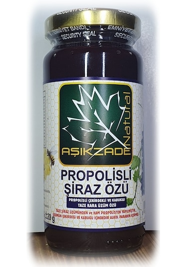 Aşıkzade Natural Propolisli Şiraz Özü 300 G