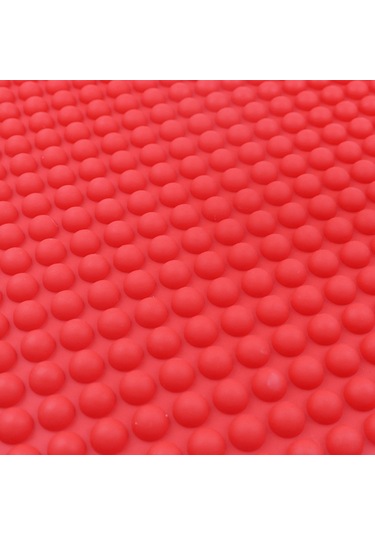 Maiyame Kırmızı 468 Delikli Silikon Izgara Matı - Fırın/mikrodalga Uygun, Yağ Ve Su Çıkarıcı Mutfak Aracı