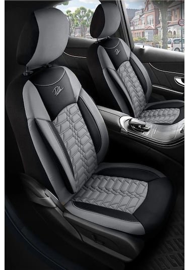 Panda Venedik Serisi Jakar Kumaş Oto Koltuk Kılıfı - Tam Set