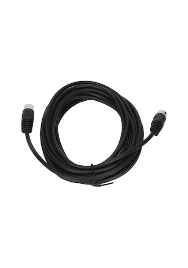 Springsun 5m Dın 8pin Erkek-erkek Bağlantı Kablosu - Çift Koruma, Saçma Sızma Reduksiyonu, Net Sinyal Aktarımı, Pvc Malzeme