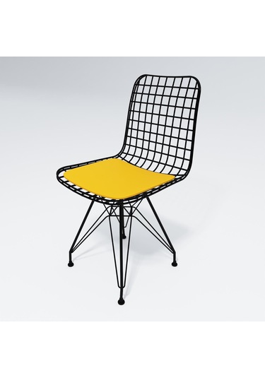 Knsz Kafes Tel Sandalyesi 6 Lı Mazlum Syhsrı Ofis Cafe Bahçe Mutfak