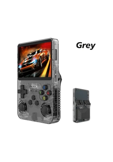 En İyi R36s R36h Retro El Video Oyun Konsolu Linux Sistemi 3.5 Inç Ips Ekran R36s Purple-64g