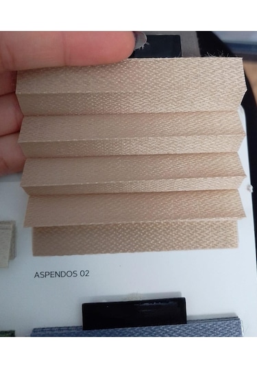 As Perde Kalın Kumaş Plise Perde Cam Balkon Pvc Uyumlu