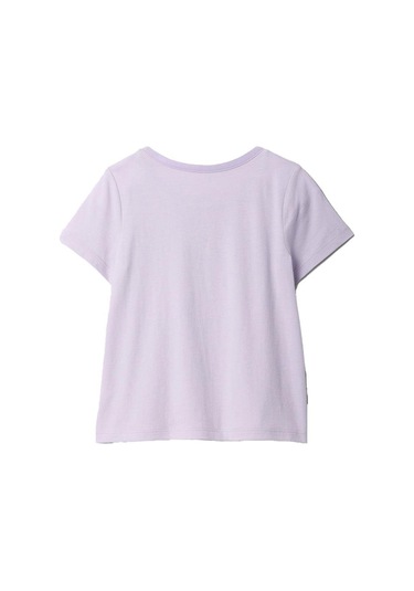 Gap Logo Grafikli T-shirt - 710283-10021 Lila