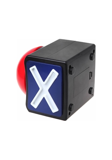 Oyun Soru Cevap Yanıt Butonu 10cm Bilgi Yarışması Işıklı Sesli Zil Uyarı Düğmesi Buzzer