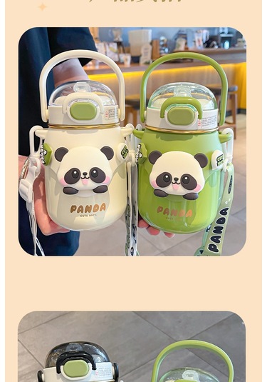 Jian Fan Panda Saman Büyük Kapasiteli Büyük Göbek Yalıtım Kabısiyah siyah