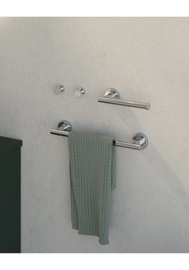 Tecno Askı, 2.5cm - Krom Krom