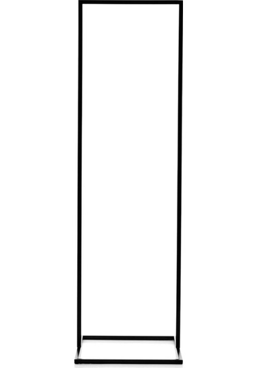 Sort Siyah Metal Elbise Askılığı Küçük Siyah