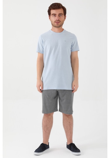 Arnetta Arnetta Gri Erkek Bermuda Takım 001