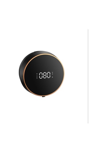 Geeksen Zhiya Duvar Tipi Şarj Edilebilir Kızılötesi Sensörlü Otomatik Köpük Sabun Dispenser Siyah Siyah