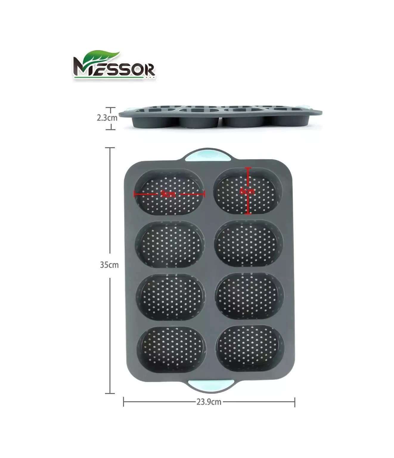 Messor Kek Kalıbı İçin Silikon Kalıp 266142426 Gri