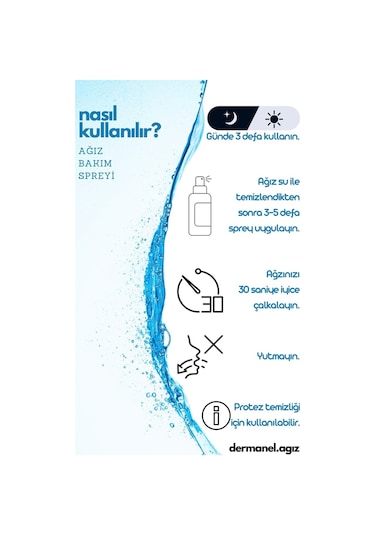 Dermanel Ağız Bakım Spreyi 100 ML