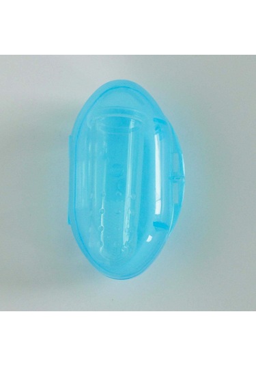 Konesam Bebekler İçin Yumuşak Kıllı Parmak Diş Fırçası Seti Ve Silikon Diş Kaşıyıcı - Mavi Kutu + Fırça