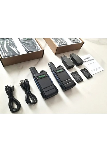 Tkstar 4 Lü Set Typc Şarj Pro Telsiz