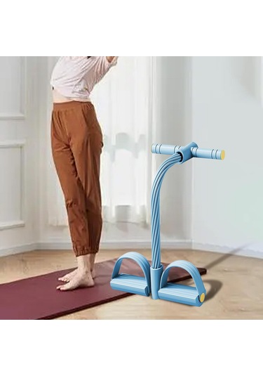 Suntek Omuz Kol Bel Için Pedal Direnç Bandı Çok İşlevli Mavi