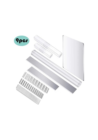 Suntek 9 Parça Pro-kesme Bıçağı Seti Kil Kesme Oyma Takı