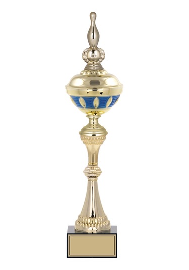 Odak Kupa - Figürlü Kupalar - Bowling / Labut Figürlü Kupalar Fg-063 A - 48 Cm Altın - Beyaz