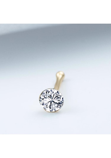 Bilezikci Tektaşlı 14 Ayar Altın Hızma Hz7008 Çok Renkli