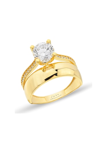 Tektaş Alyans Altın Yüzük (469135006)