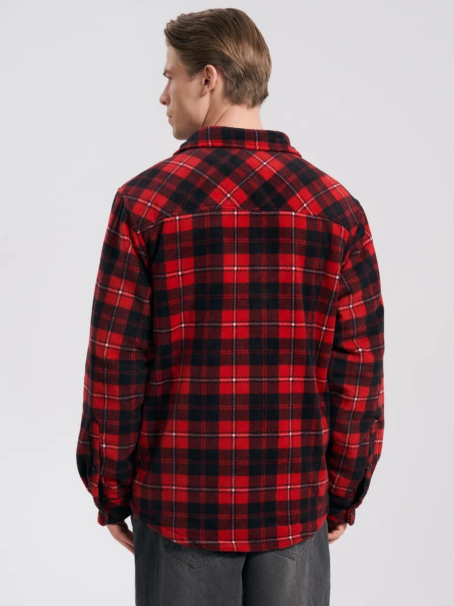 Tvoe Kırmızı Kareli Gömlek Ceket 318015491 Kırmızı