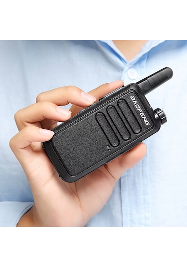 2li Baofeng R5 Pmr 446 El Telsizi Mikro Usb Şarjlı - Çift Kulaklık Dahil