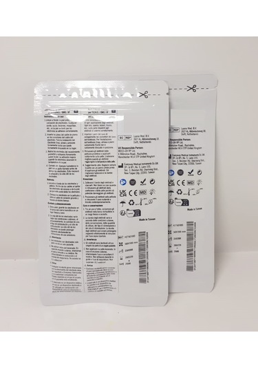 Tens Elektrod Pedi 5x10 Cm Kablolu 4lü Paket 2 Adet