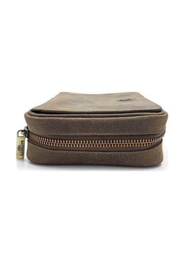 Rattray's Peat Pipe Bag 2 Kahve Deri Pipo Çantası 131550
