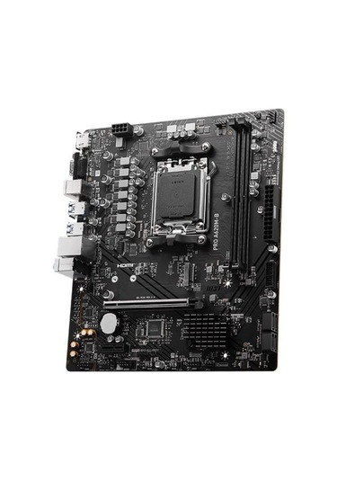 Msı Pro A620m-b Ddr5 6800mt/s 1xvga 1xhdmı 1xm.2 Usb3.2 Matx Am5 Amd Am5 9000/8000/7000 Serileri İle Uyumlu