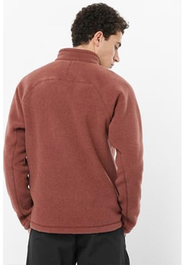 Salomon C22840 Chroma Fleece Pullov Hz Erkek Polar - Kırmızı Kırmızı