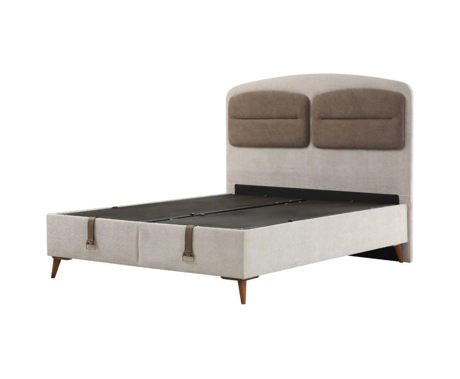 Retro Baza Başlık - Ceviz Ayak-coco03 -yastık Coco11 160x200 160 x 200 CM